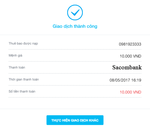 Sản phẩm Hình ảnh chuyển tiền thành công của Sacombank được chụp từ nhiều góc độ khác nhau